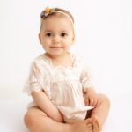 sweet infant at her photo session in Surrey