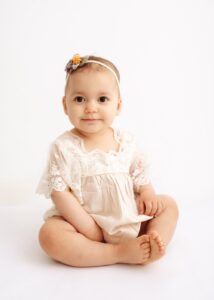 sweet infant at her photo session in Surrey