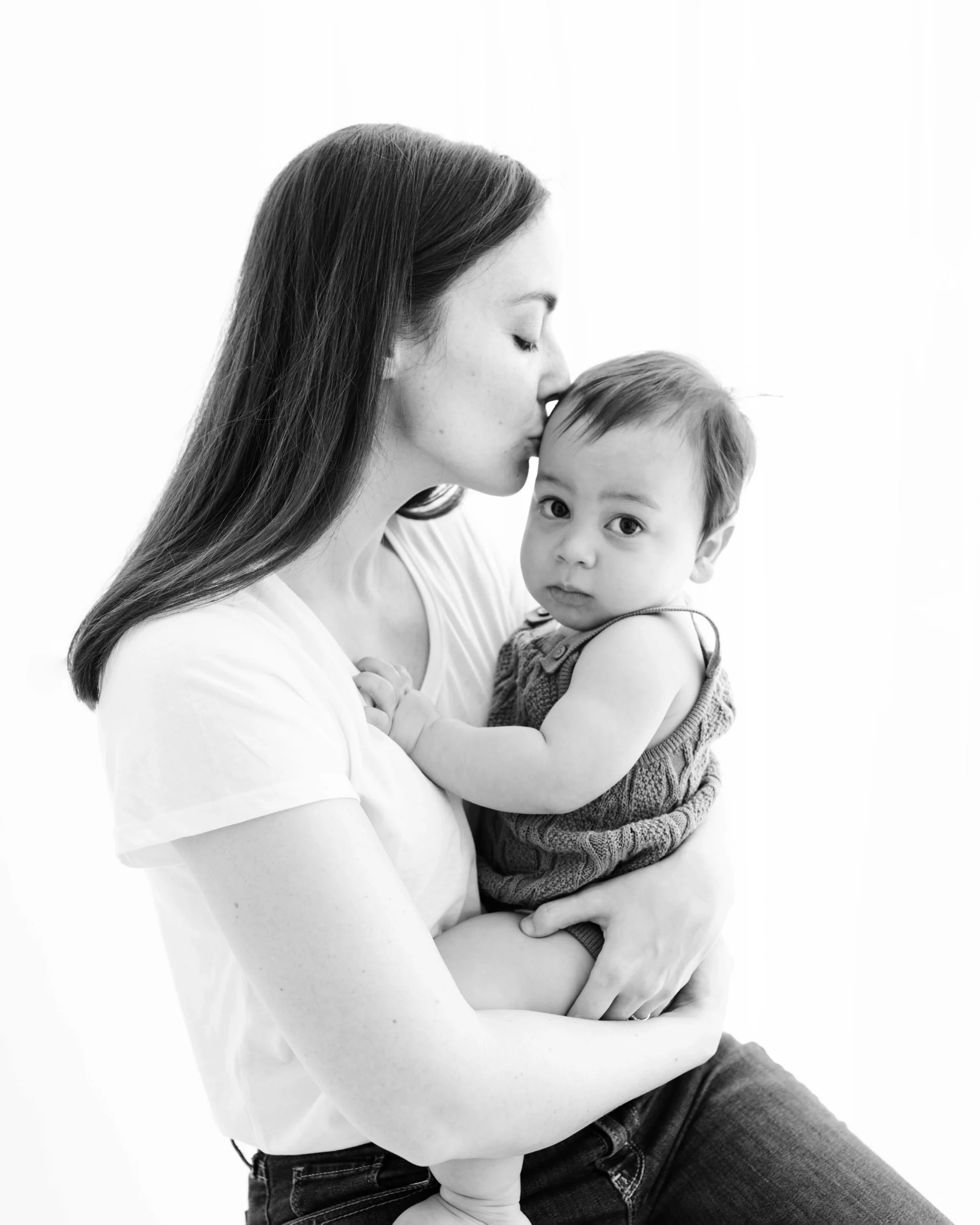 mother and baby at photoshoot Wimbledon