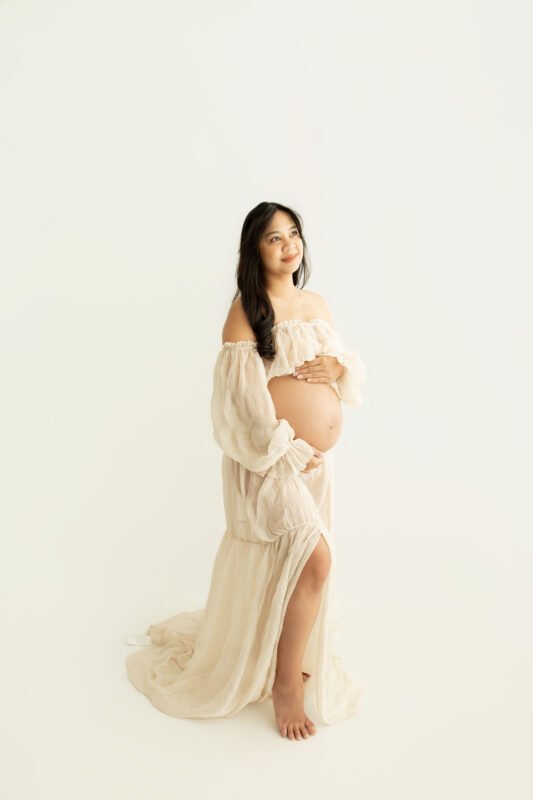 Boho Chic Maternity Photographer in Wimbledon